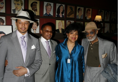 Terrence Howard, Stephn Byrd, Phylicia Rashad, and Melvin Van Peebles Photo