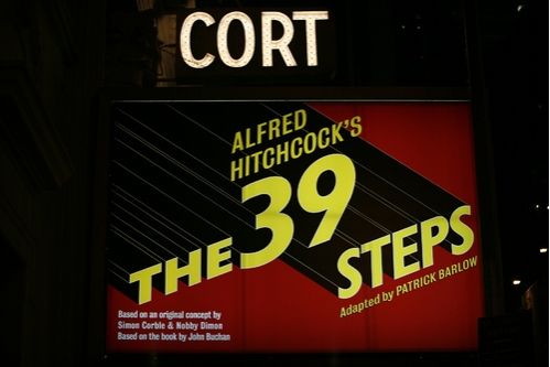 Photo Coverage: 39 STEPS Opening Image