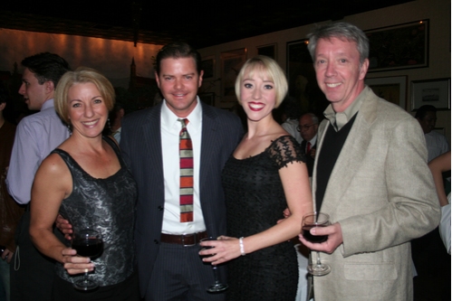 Julie O'Connell, Clarke Thorell, Kelly Sheehan and Bill Sheehan Photo