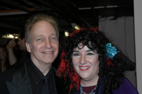 Scott Siegel (Creator, Writer and Host of the Show) and his wife Barbara Siegel
 Photo