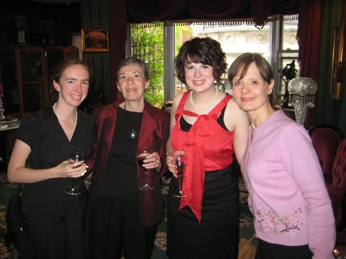 Theatre Museum Staff: Jannette Mina, Betsy Krouner, Anne Kwiatt and Helen Guditis
 Photo