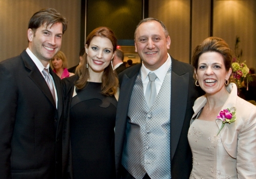 Ayal Miodovnik, Rachel York, and Lou Asbaty with his wife, State Theatre Gala Co-chai Photo