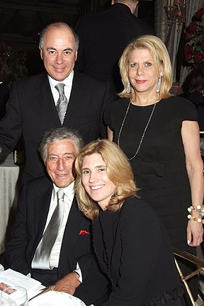 Rick Friedberg, Tony Bennett, Susan Crow and Francine LeFrak Photo