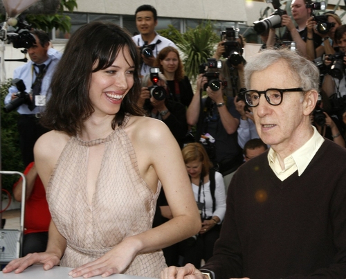 Rebecca Hall and Woody Allen Photo
