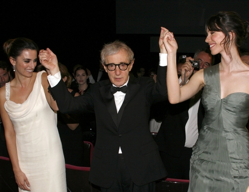 Penelope Cruz, Woody Allen, and Rebecca Hall Photo