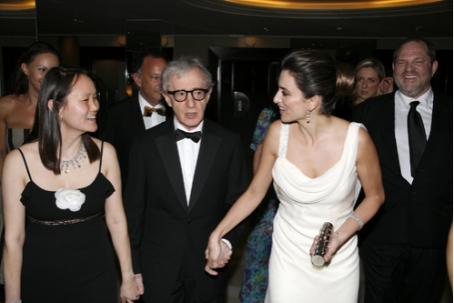 Soon Yi Previn, Woody Allen, and Penelope Cruz Photo