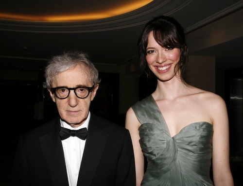 Woody Allen and Rebecca Hall Photo