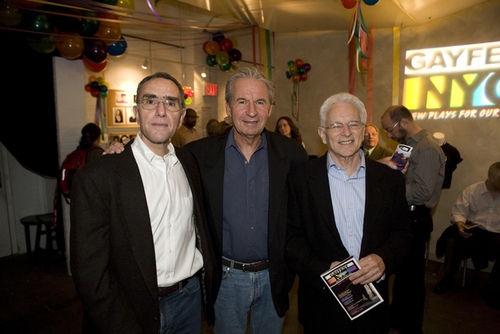 Charlie Isola, Dan Clancey and Board Member Marvin Kahan  Photo