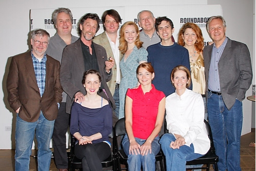 The Cast of 'The Marriage of Bette and Boo' along with Christopher Durang and Walter  Photo