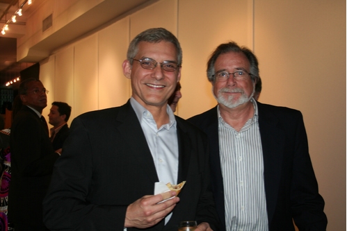 Rafael Pi Roman (PBS) and Bob Morris (PBS Producer/Director)
 Photo