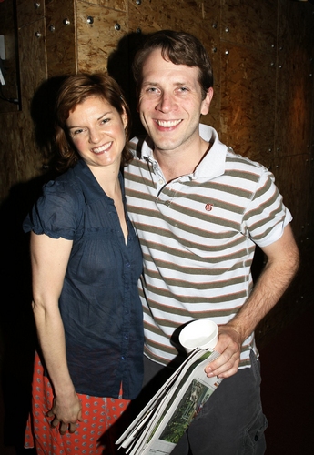 Jeremy Webb and Mary Bacon
 Photo