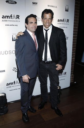 Mario Cantone and Kenneth Cole
 Photo