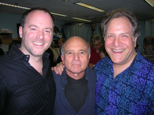 Joe Cassidy, Composer Larry Grossman, and Bob Ari Photo