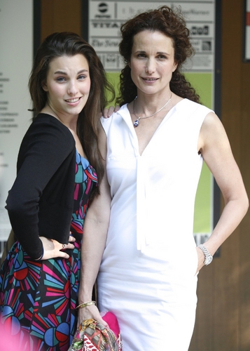 Andie MacDowell and Rainey Qualley Photo