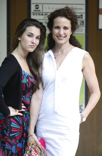 Andie MacDowell and Rainey Qualley Photo