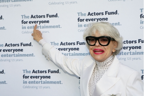 Previous Julie Harris award winner, Carol Channing, highlights the important cause Photo