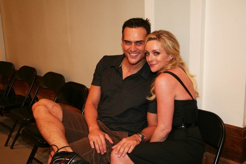 Cheyenne Jackson and Jane Krakowski
 Photo