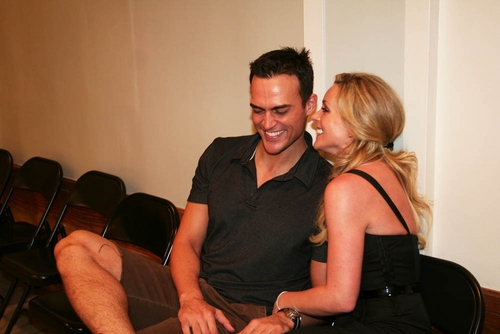 Cheyenne Jackson and Jane Krakowski
 Photo