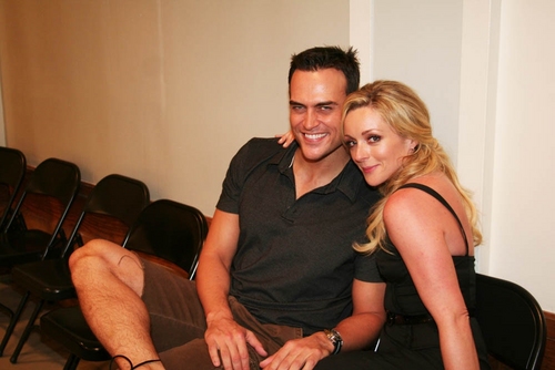 Cheyenne Jackson and Jane Krakowski
 Photo