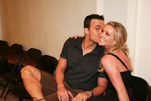 Cheyenne Jackson and Jane Krakowski
 Photo