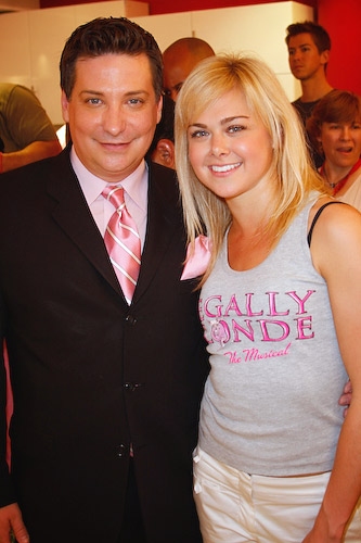 Robert Cleary and Laura Bell Bundy
 Photo