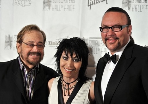 Phil Ramone,Joan Jett and Desmond Child
 Photo