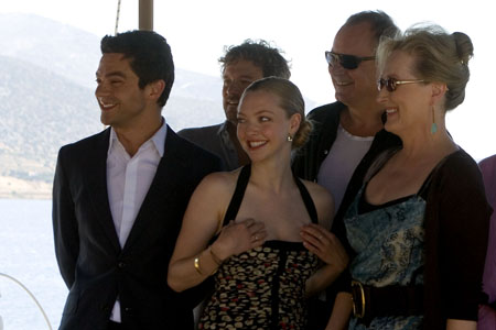 Photo Coverage:  'Mamma Mia!' Film Stars Visit Greece Image