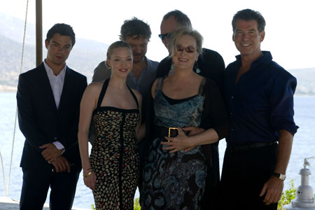 Photo Coverage:  'Mamma Mia!' Film Stars Visit Greece Image