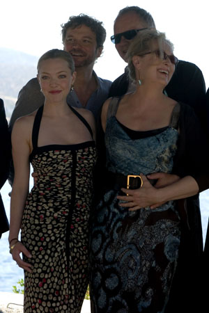 Photo Coverage:  'Mamma Mia!' Film Stars Visit Greece Image