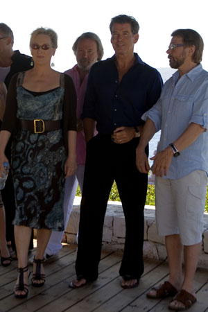 Photo Coverage:  'Mamma Mia!' Film Stars Visit Greece Image
