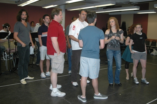 Photo Coverage: Radio Broadway Rehearsal Image