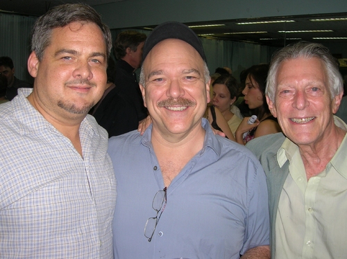 William Thomas Evans, Scott Robertson, and Director Michael Montel Photo