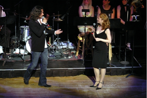 Constantine Maroulis and Jennifer Hope Wills-Devoted to You Photo