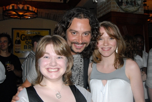 Emily DeHope, Constantine Maroulis and Aimee De Hope Photo