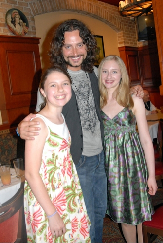 Erynn McLeod, Constantine Maroulis and Meaghan McLeod Photo