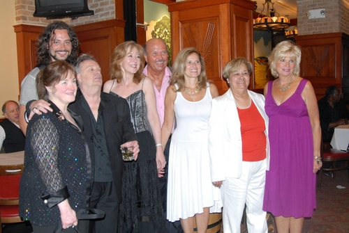 Constantine Maroulis,Charles Amann, and Deborah Kym join the dancers Photo