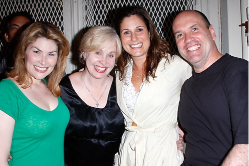Heidi Blickenstaff, Nancy Opel, Stephanie J. Block, and Larry Pressgrove
 Photo