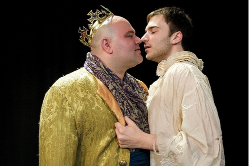 Carlos Rafael Fernandez (left) as Prince Trevor and Jess Cassidy White as Toby the St Photo