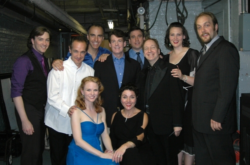 Night At The Operetta II Cast and host Scott Siegel
 Photo