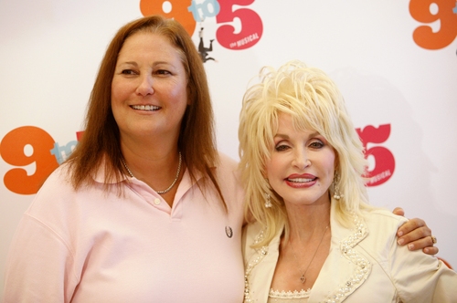 Patricia Resnick and Dolly Parton
 Photo