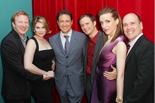 The Cast with Producer Kevin McCollum Photo