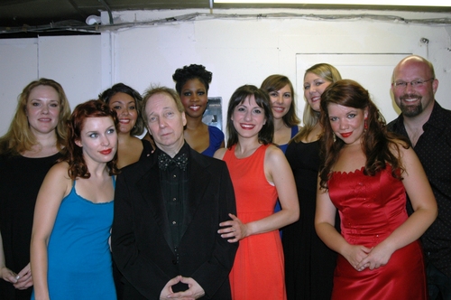 Emily Skinner, Scott Siegel, Scott Coulter and the Ladies of Rising Stars II
 Photo