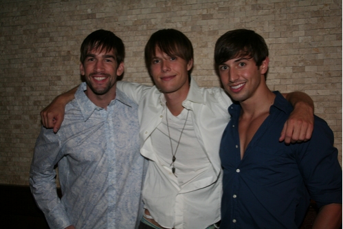 Tommy Berklund,Will Taylor and Nick Adams Photo