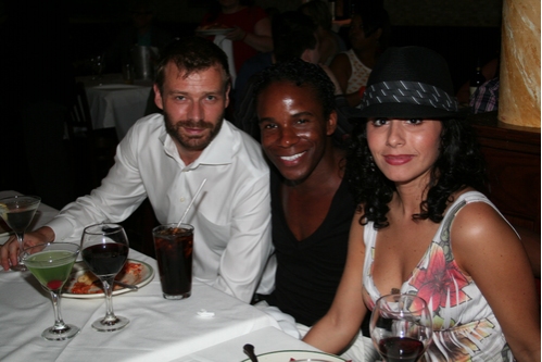 Jako Borren, Eric DySant and Michelle Araverna Photo