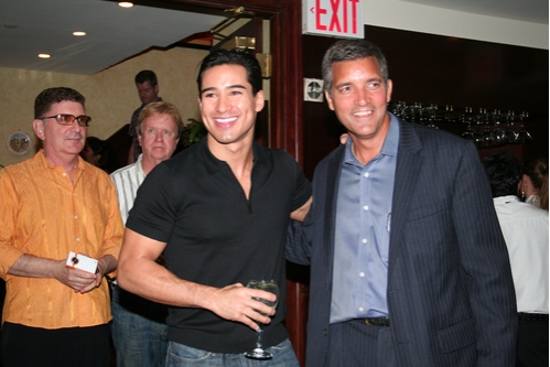 Mario Lopez and Bruce Dimpflmaier Photo