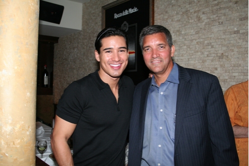 Mario Lopez and Bruce Dimpflmaier Photo