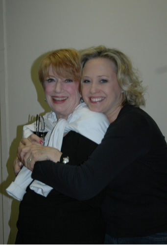 Nancy Dussault and Sally Wilfert
 Photo