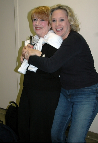 Nancy Dussault and Sally Wilfert
 Photo