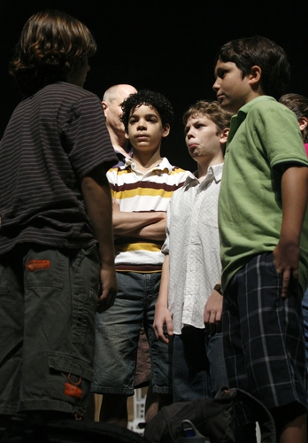 Photo Coverage: Cast of  'Billy Elliot' Meet and Greet the Press Image