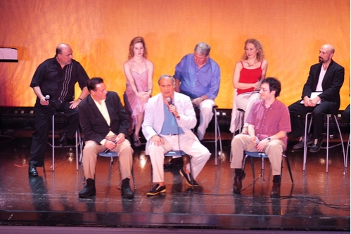 Stewart F. Lane, Ward Morehouse III, David Brandenberg and the cast of If It Were Eas Photo